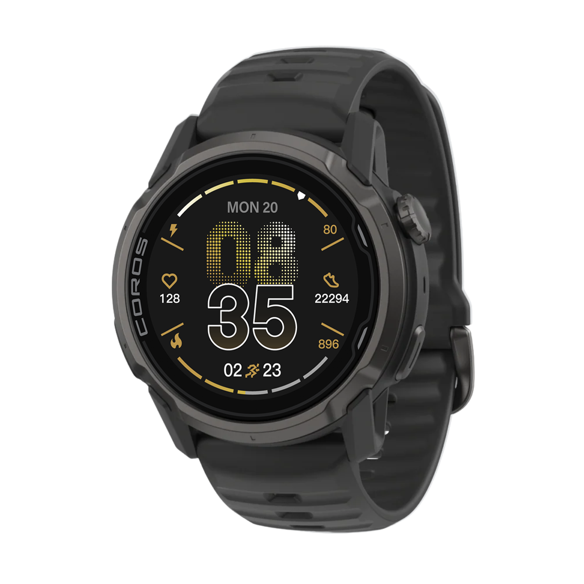 Đồng Hồ GPS Thể Thao COROS APEX 4 42mm - Silicone - Black