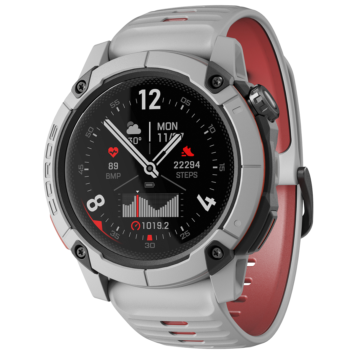 Đồng Hồ GPS Thể Thao COROS NOMAD - Silicone - Ash