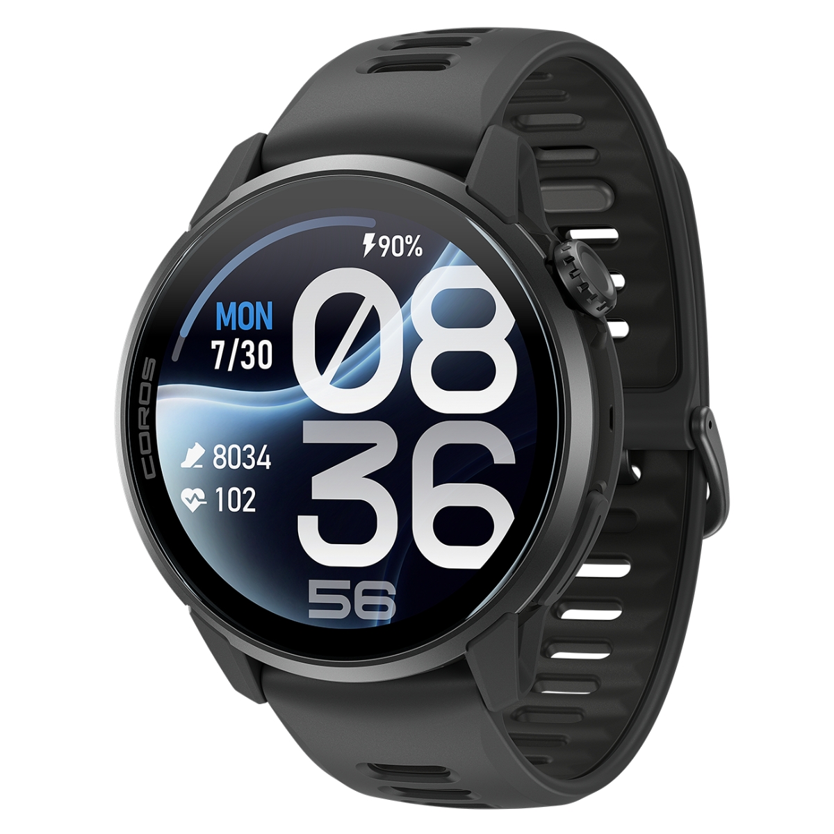 Đồng Hồ GPS Thể Thao COROS PACE 4 Pro - Silicone - Black