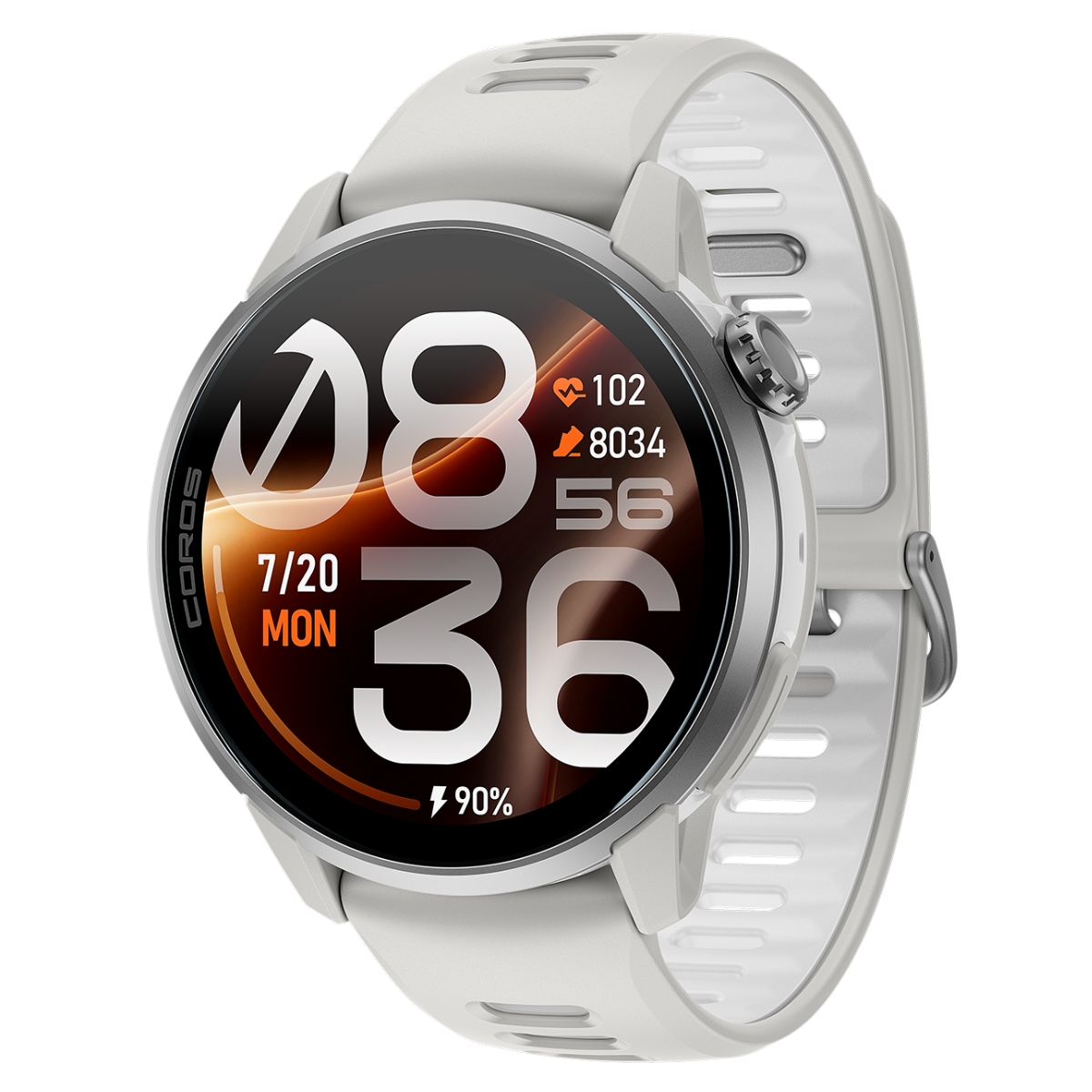 Đồng Hồ GPS Thể Thao COROS PACE 4 Pro - Silicone - White