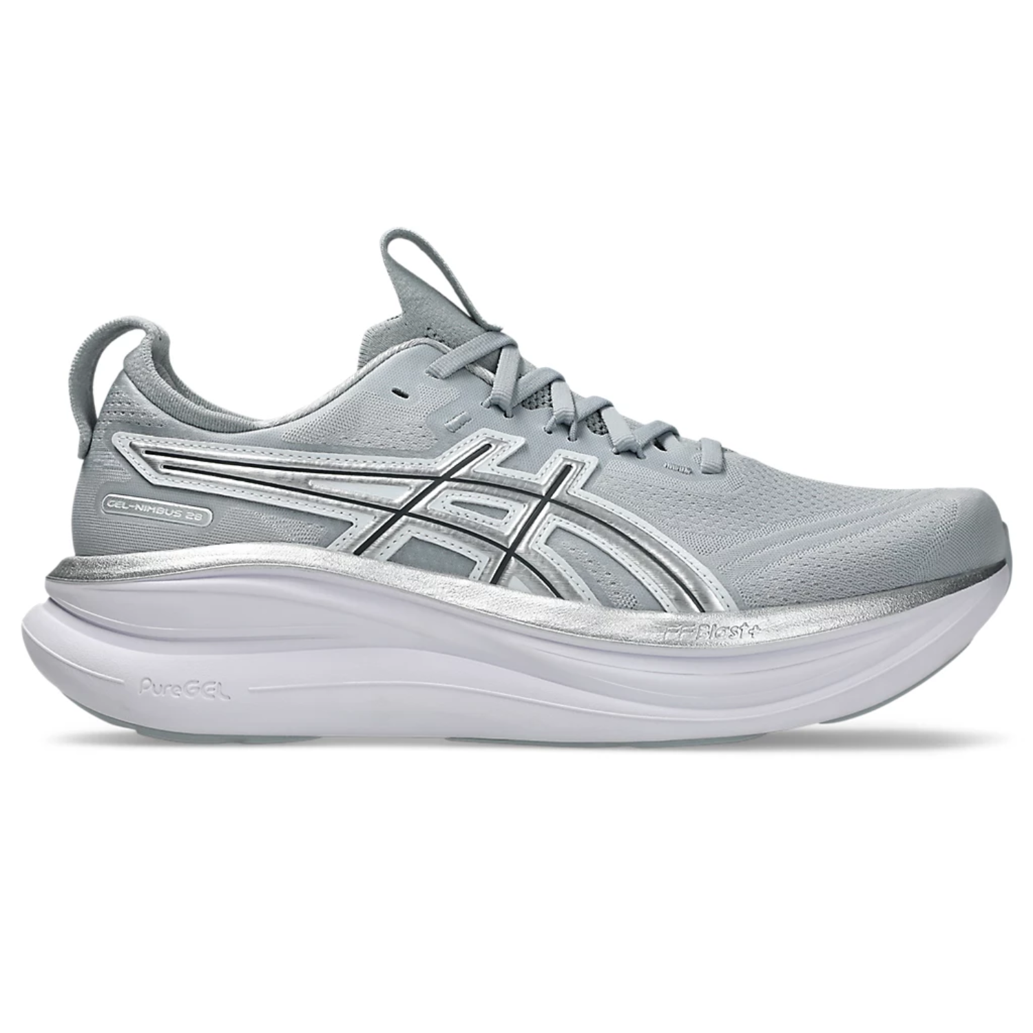 Giày Chạy Bộ Nam Asics Gel-Nimbus 28 ATC - Piedmont Grey/Pure Silver