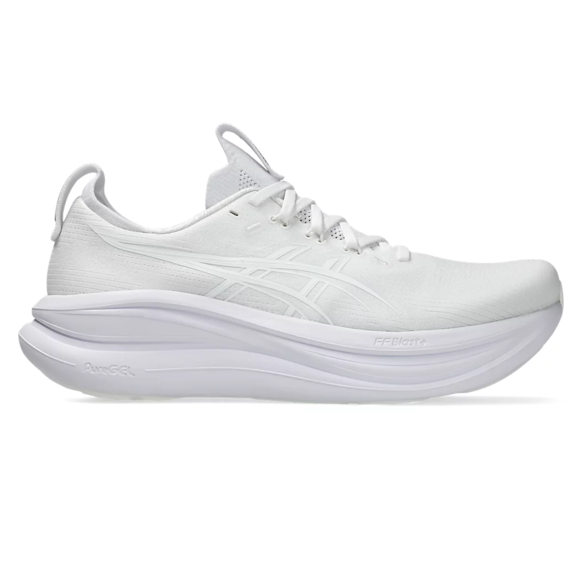 Giày Chạy Bộ Nam Asics Gel-Nimbus 28 - White/White