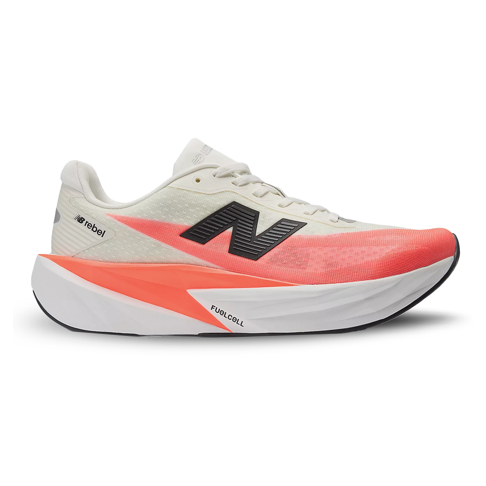 Giày Chạy Bộ Nam New Balance Fuelcell Rebel V5 - Urgent Red/White