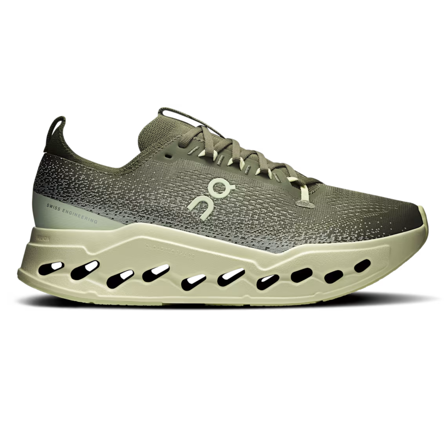 Giày Chạy Bộ Nam On Running Cloudsurfer Max - Olive/Seedling