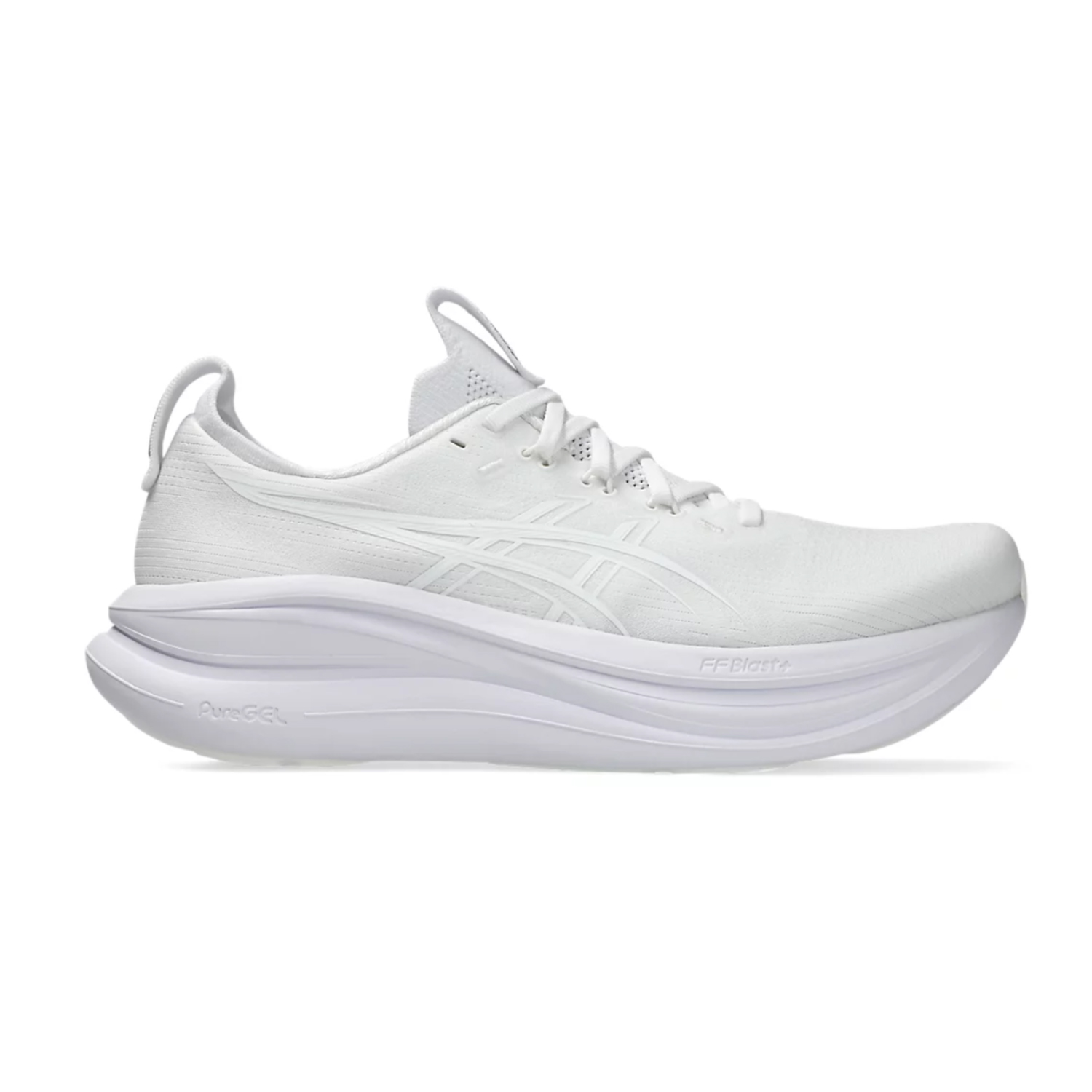 Giày Chạy Bộ Nữ Asics Gel-Nimbus 28 - White/White