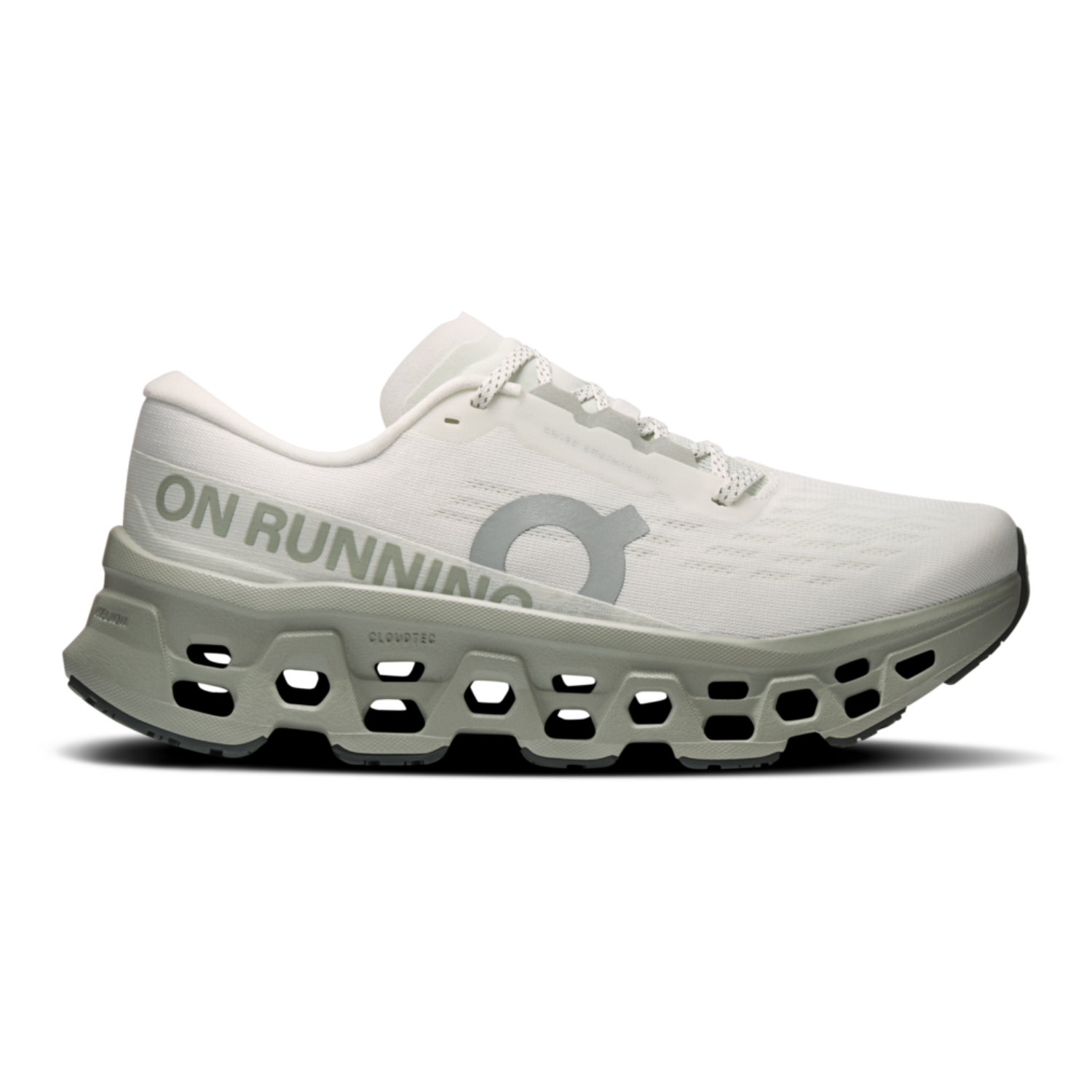 Giày Chạy Bộ Nữ On Running Cloudmonster 3 - Ivory/Tin