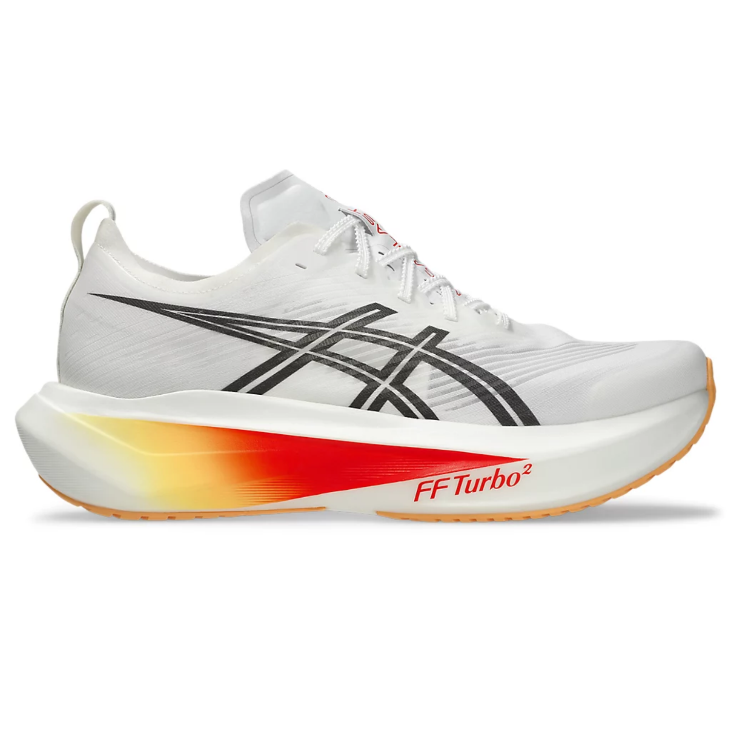 Giày Chạy Bộ Unisex Asics Megablast - White/Orange Glow