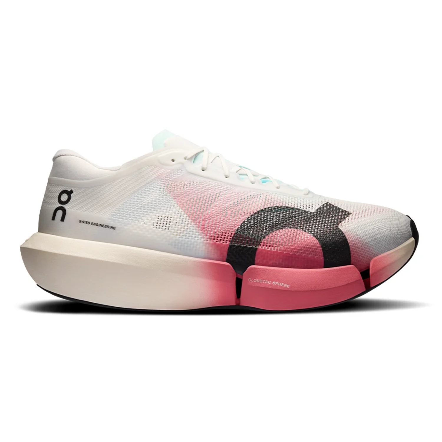 Giày Chạy Bộ Unisex On Running Cloudboom Strike 2 - White/Camellia