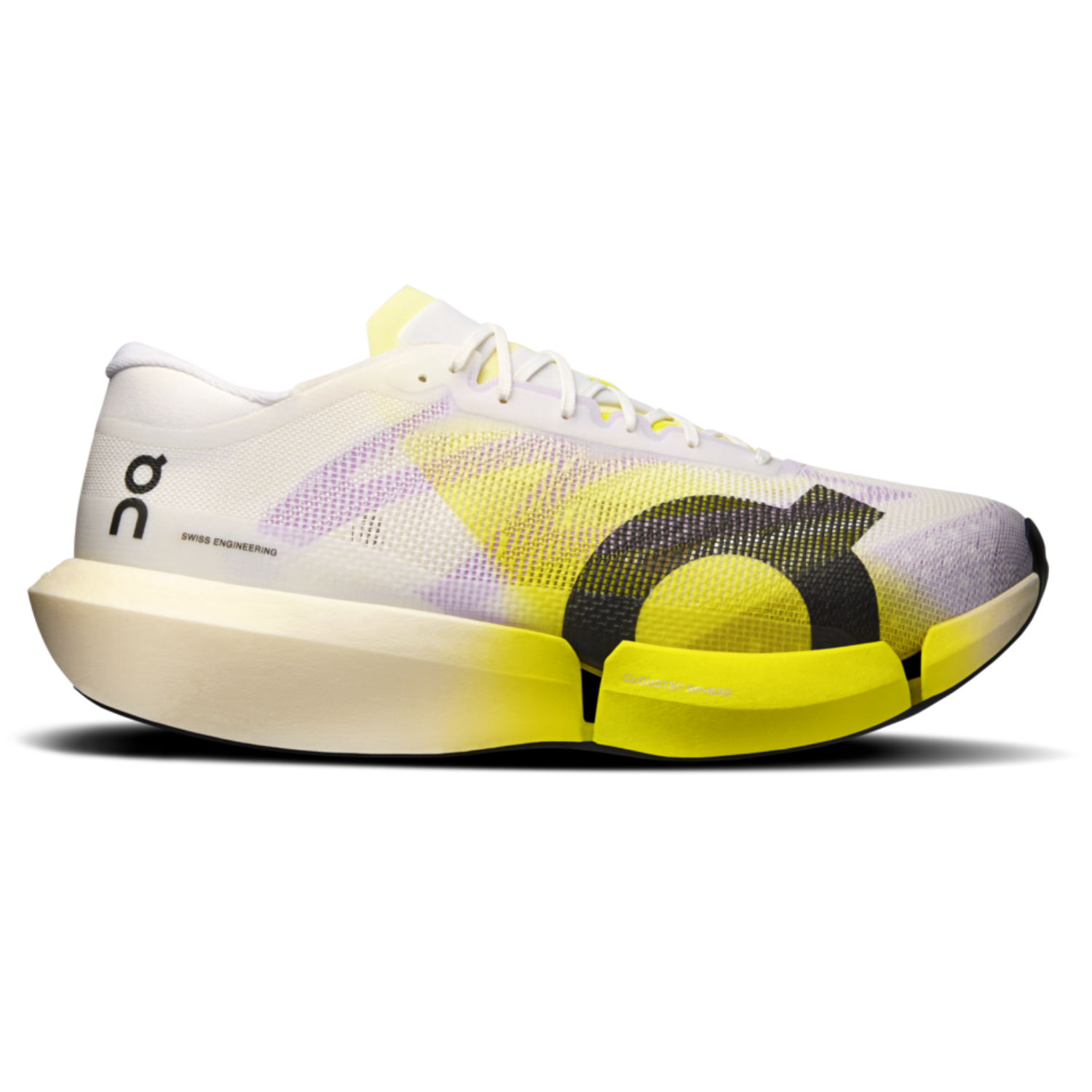 Giày Chạy Bộ Unisex On Running Cloudboom Strike 2 - White/Lime