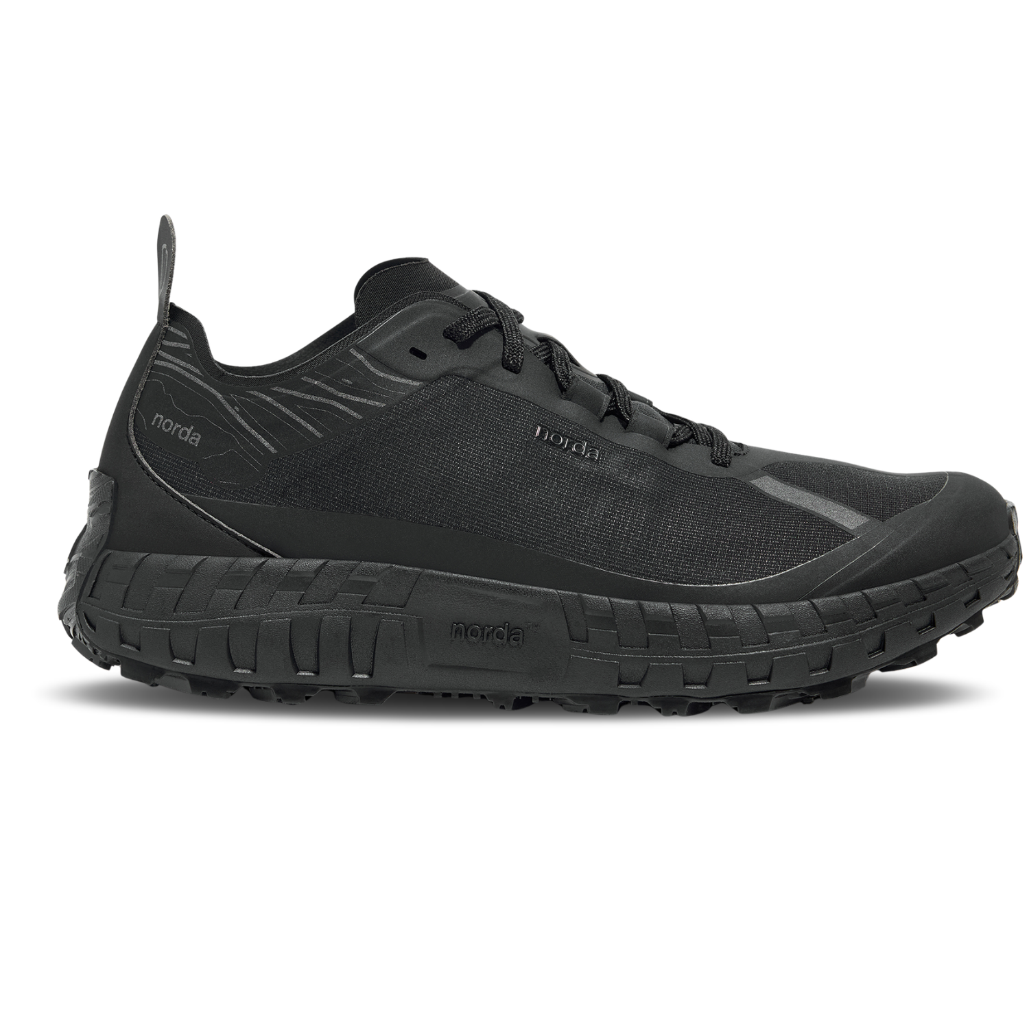 Giày Chạy Địa Hình Nam Norda 001A - Stealth Black