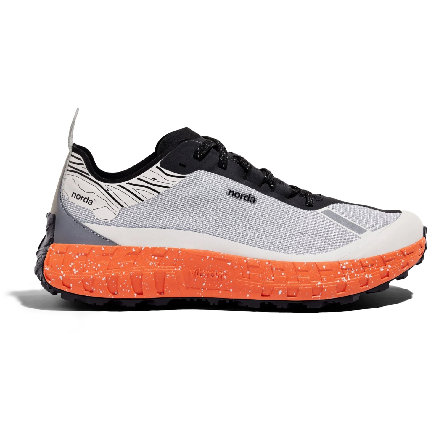 Giày Chạy Địa Hình Nữ Norda 001 G+ Spike - Grey/Orange