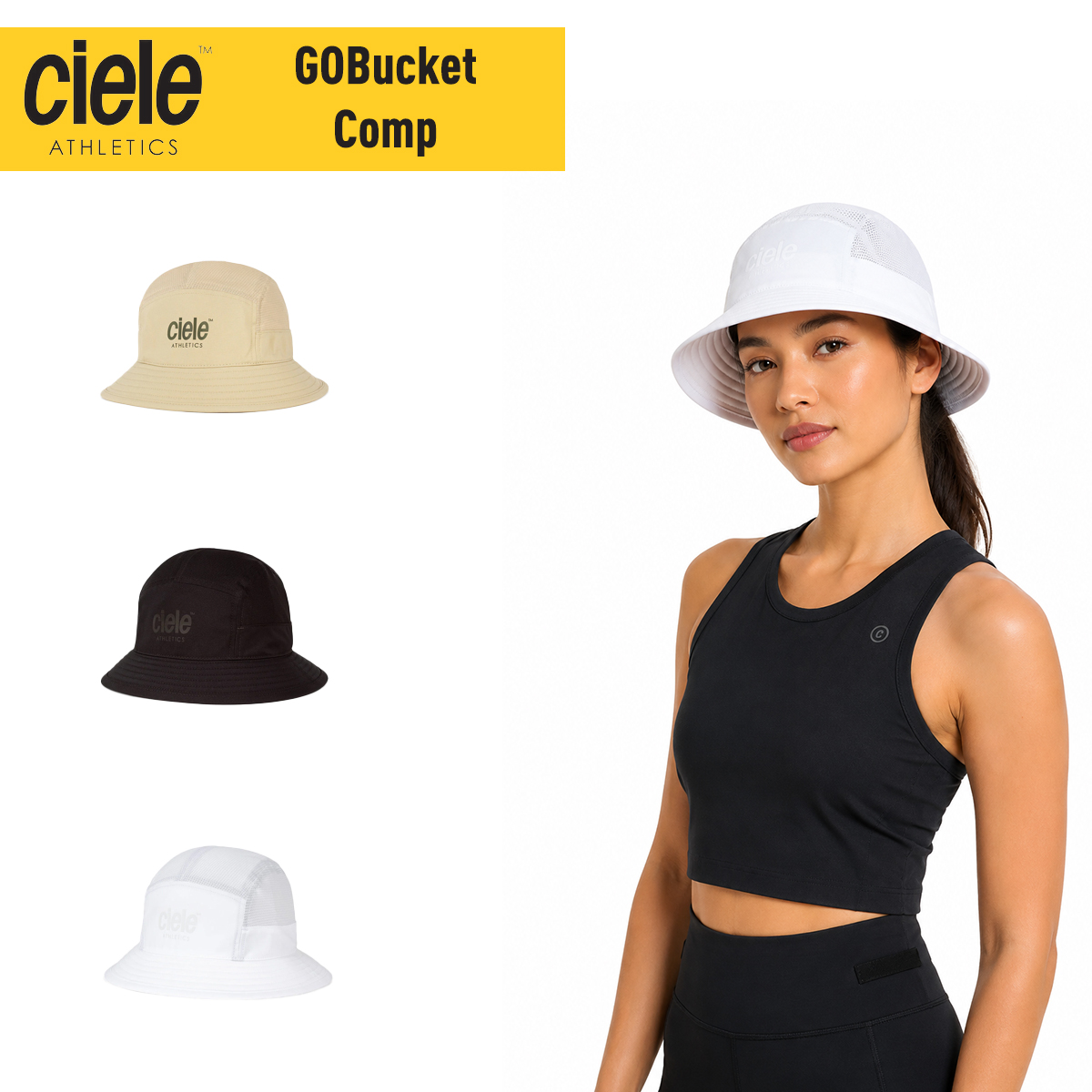 Mũ Chạy Bộ Ciele GOBucket - Comp - Athletics
