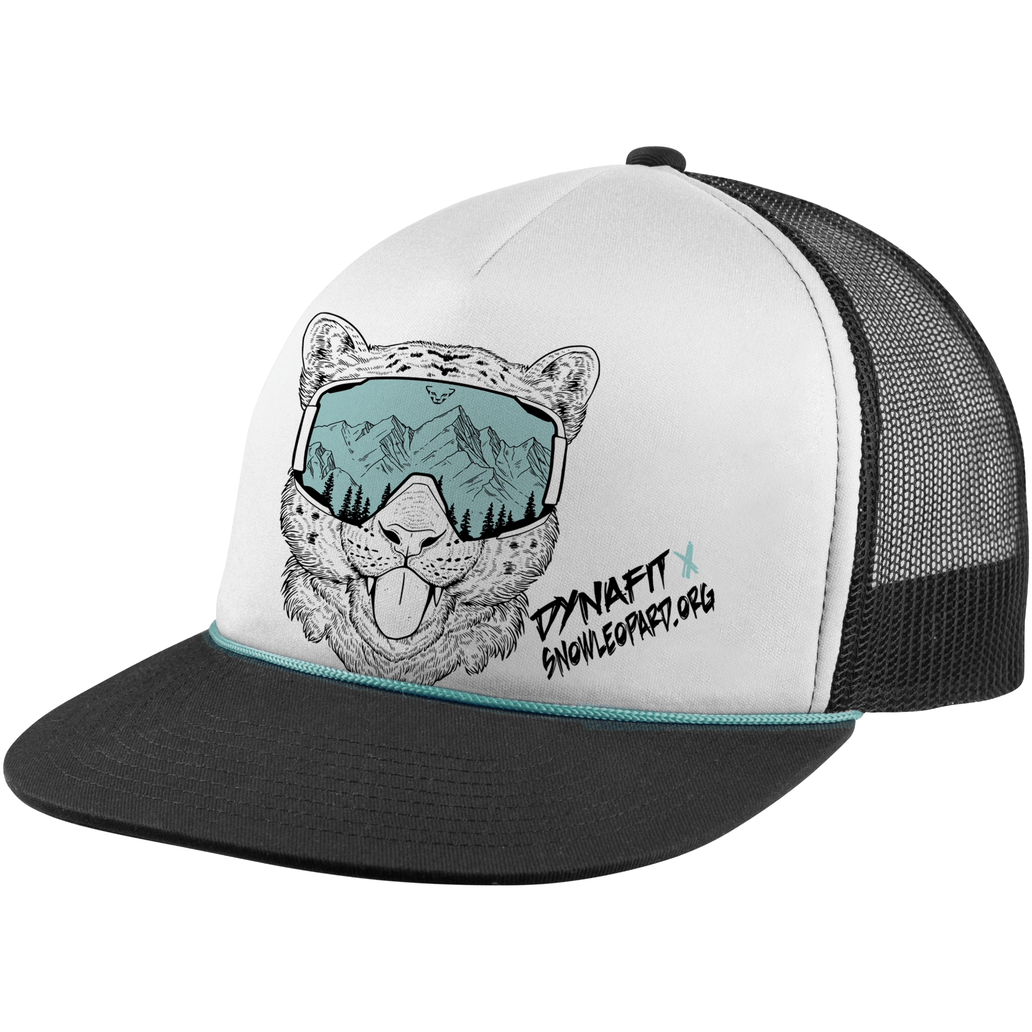 Mũ Chạy Bộ Dynafit - Snow Leopard Trucker Cap - Black Out