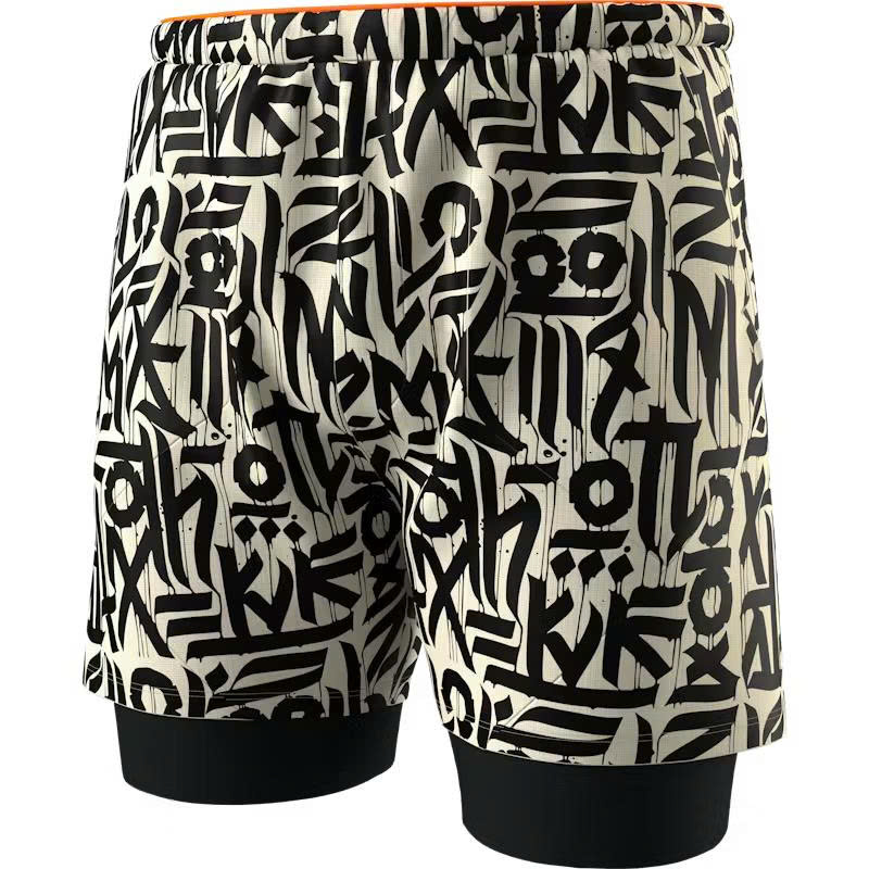 Quần Chạy Bộ Nam Dynafit Trail 2-in-1 Shorts - Black Out/Overcast