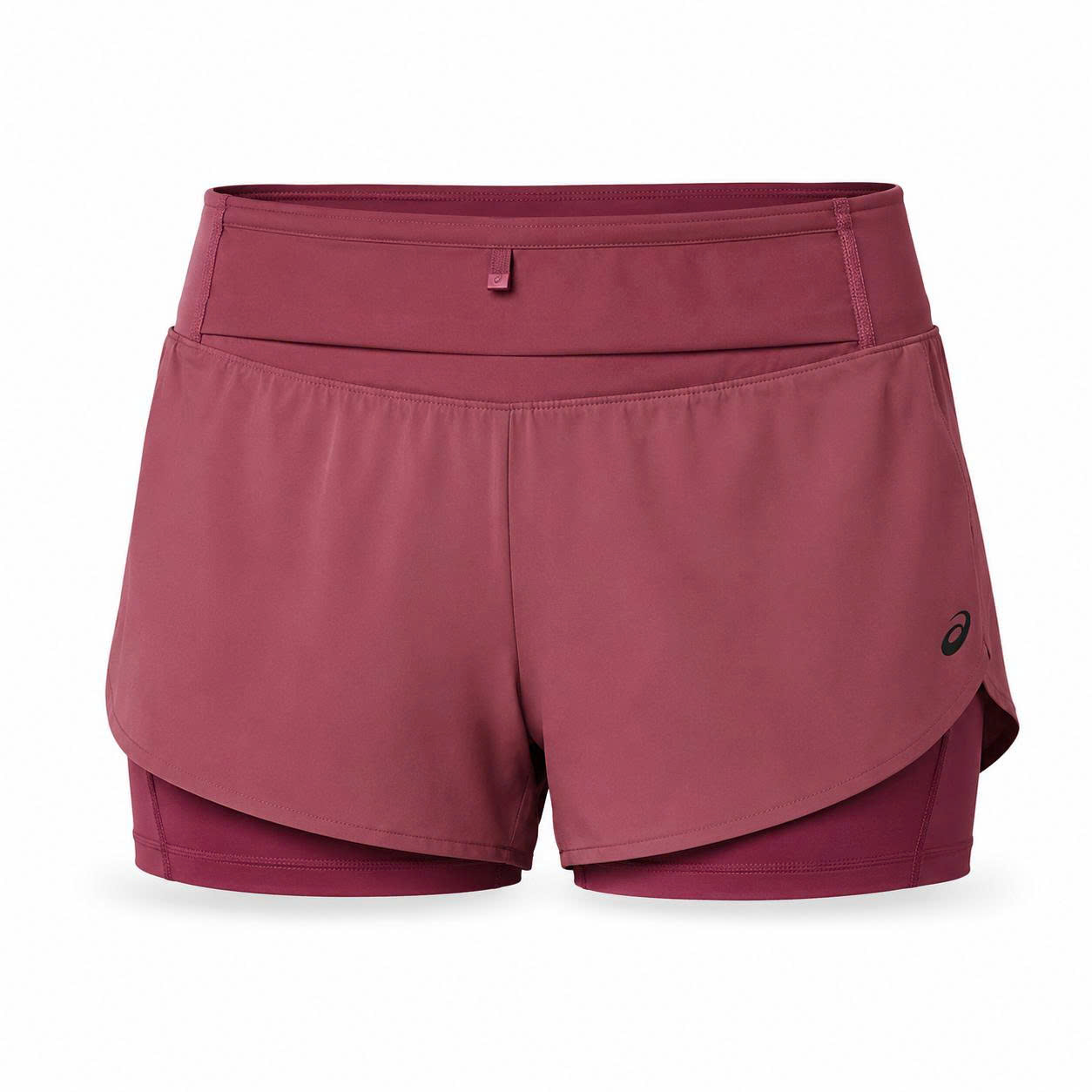 Quần Chạy Bộ Nữ Asics Fujitrail Elite Short - Brisket Red