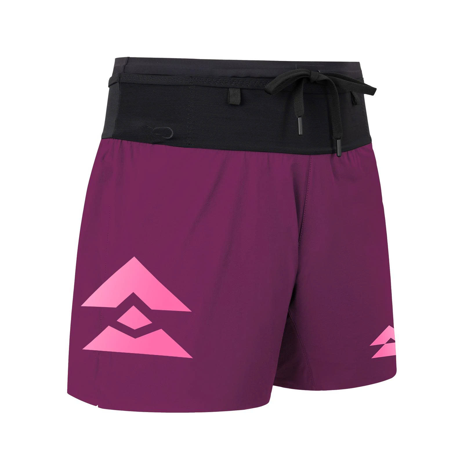 Quần Short Chạy Bộ Nam T8 - Burgundy