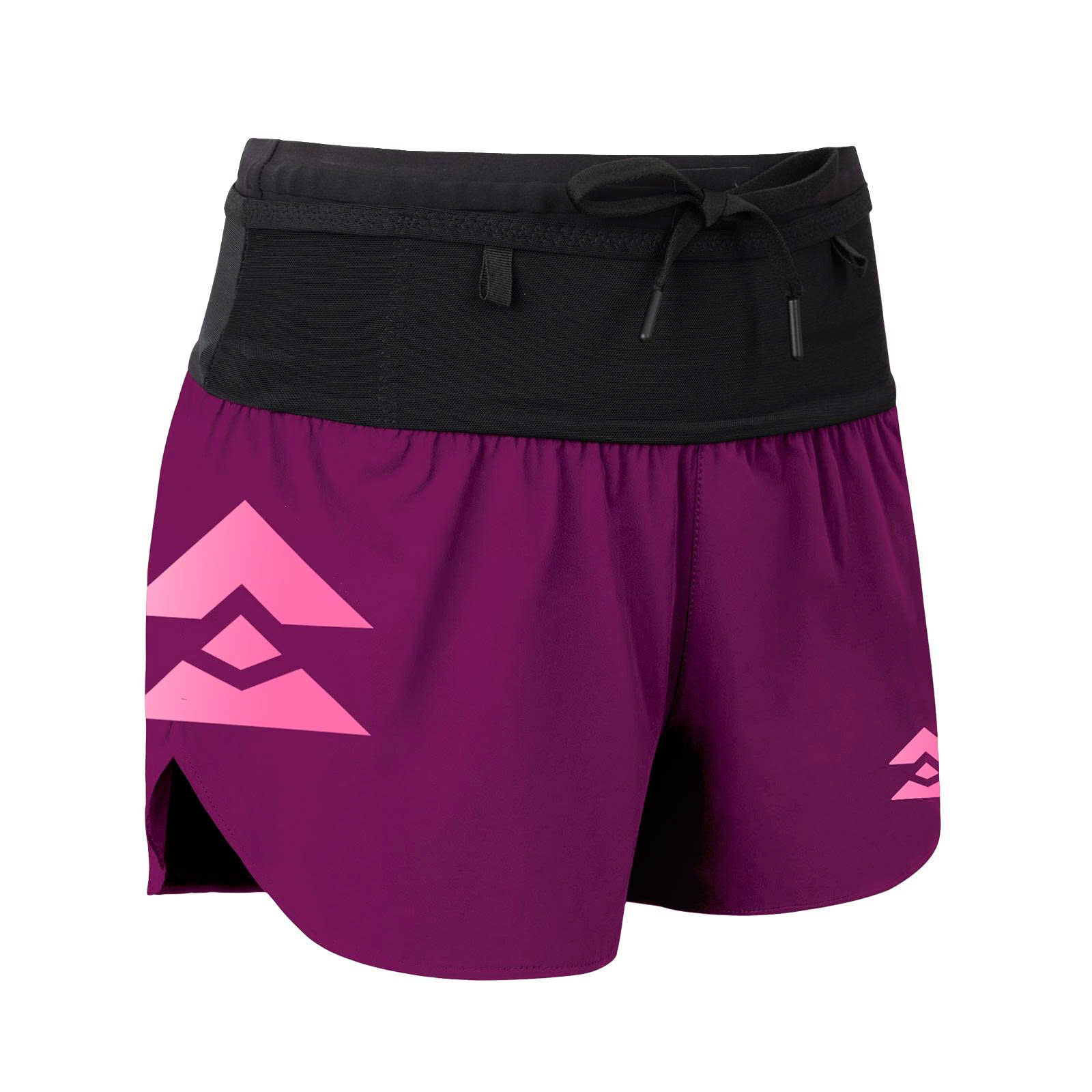 Quần Short Chạy Bộ Nữ T8 - Burgundy