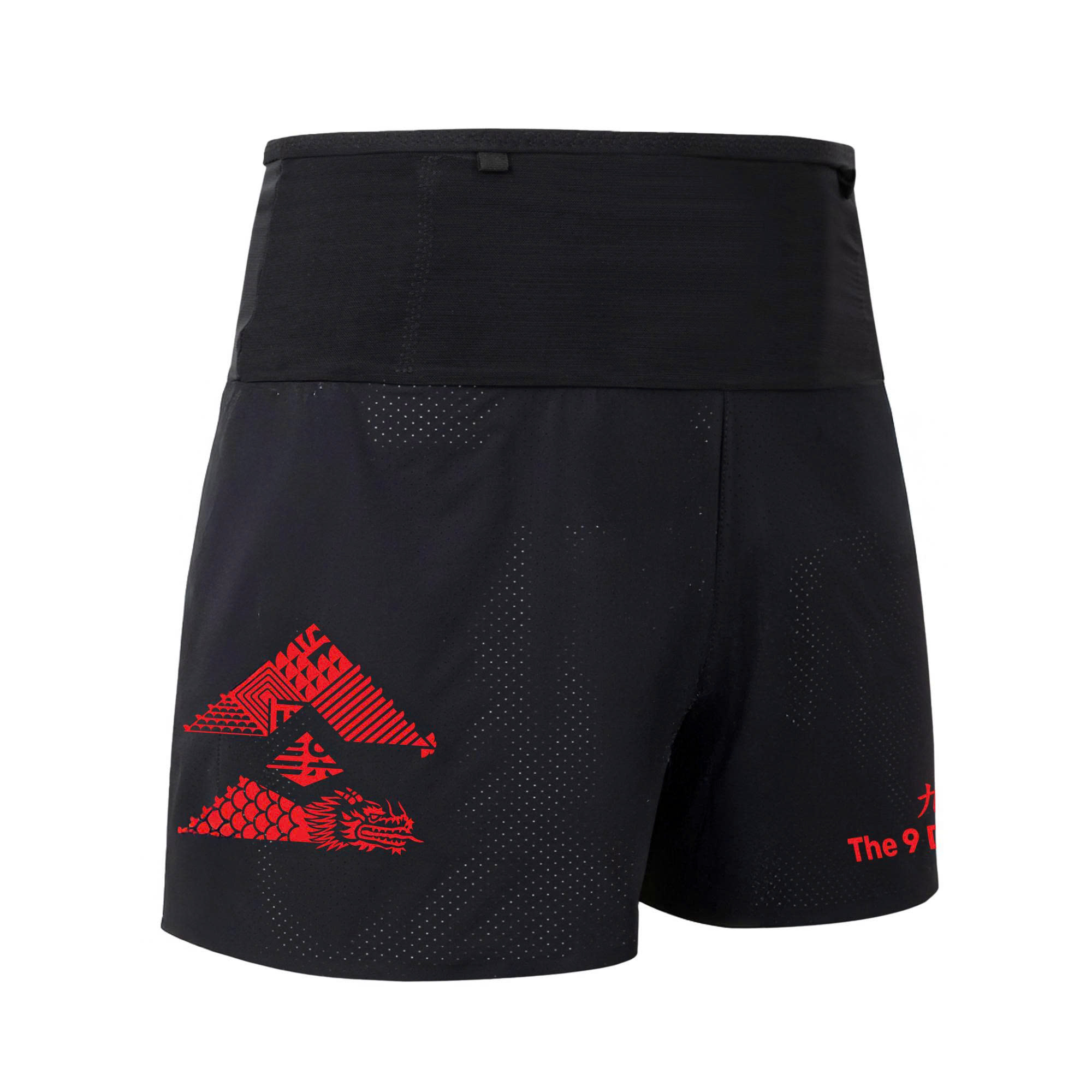 Quần Short Chạy Bộ T8 - Ultra Unisex The 9 Dragons 2