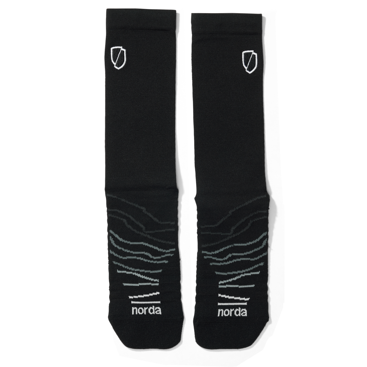 Tất Thể Thao Norda Performance Sock - Black