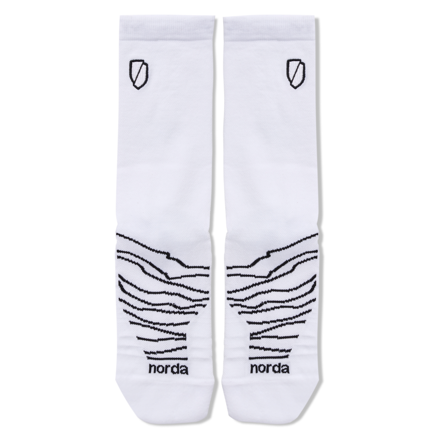 Tất Thể Thao Norda Performance Sock - White