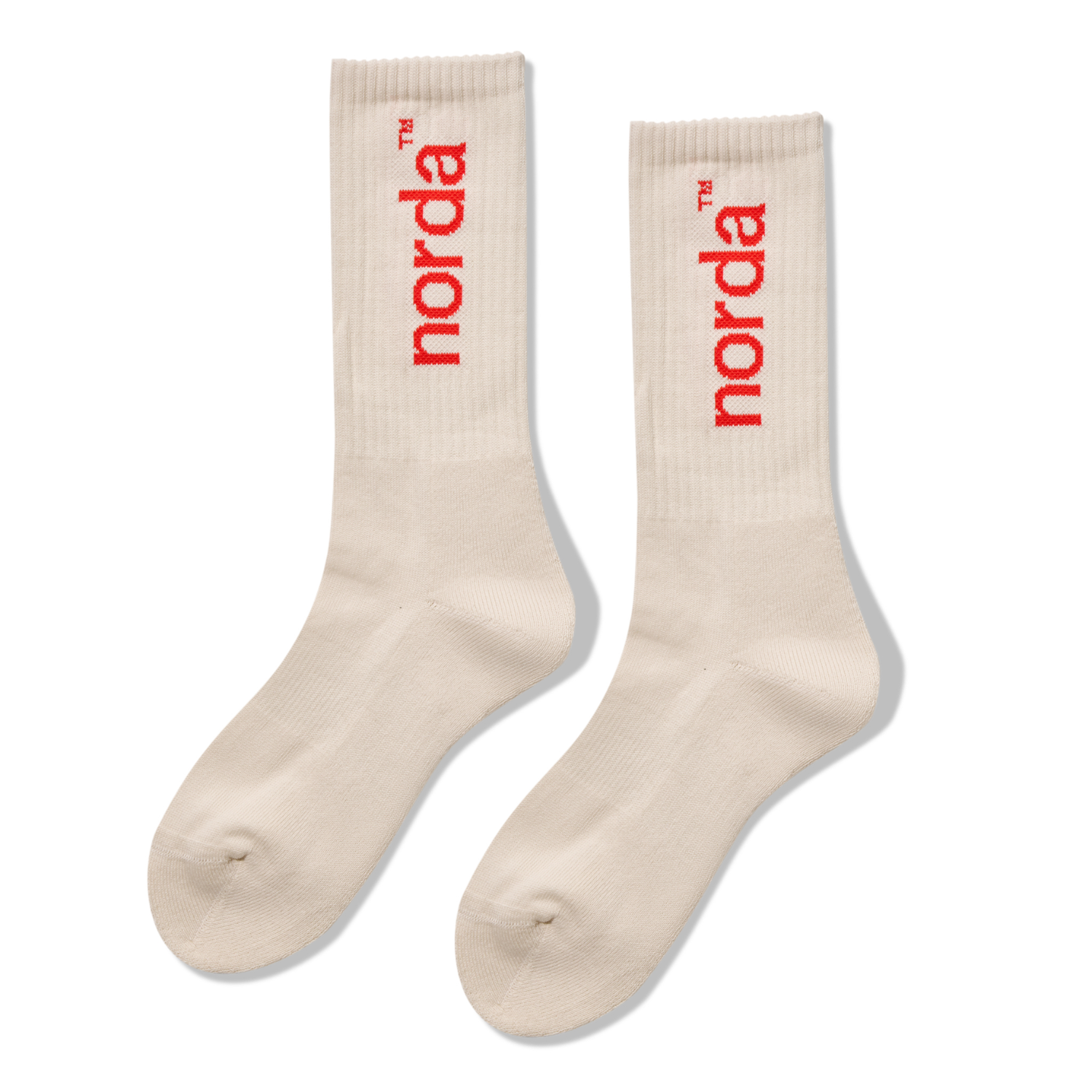 Tất Thể Thao Norda Retro Sock - Cream