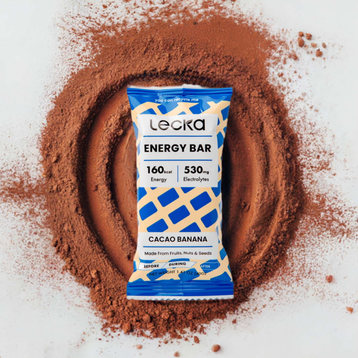 Thanh Năng Lượng Lecka Energy Bar - Cacao Banana