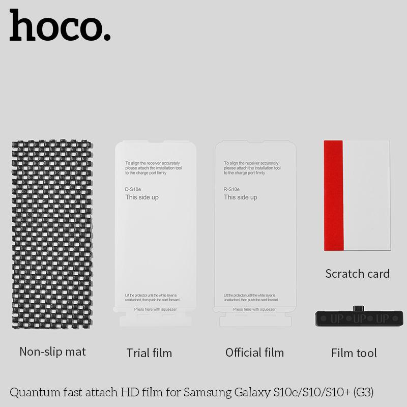 Kính Hoco Full HD cho Samsung Galaxy S10, S10+, S10E (G3)