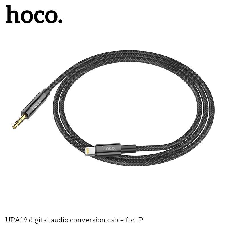 Cáp âm thanh AUX 3.5mm - Lightning - Hoco UPA19 - 1m