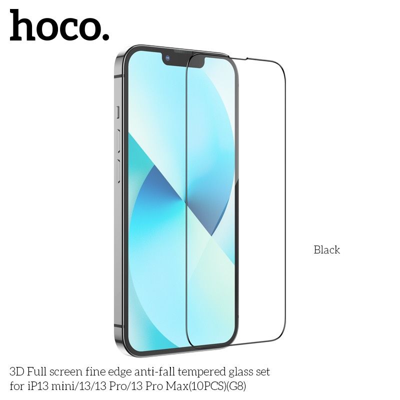 Kính Cường Lực Tràn Màn HD Hoco G8 Từ iPhone 7/8 đến iPhone 13 Pro Max/ Iphone 10c/hộp