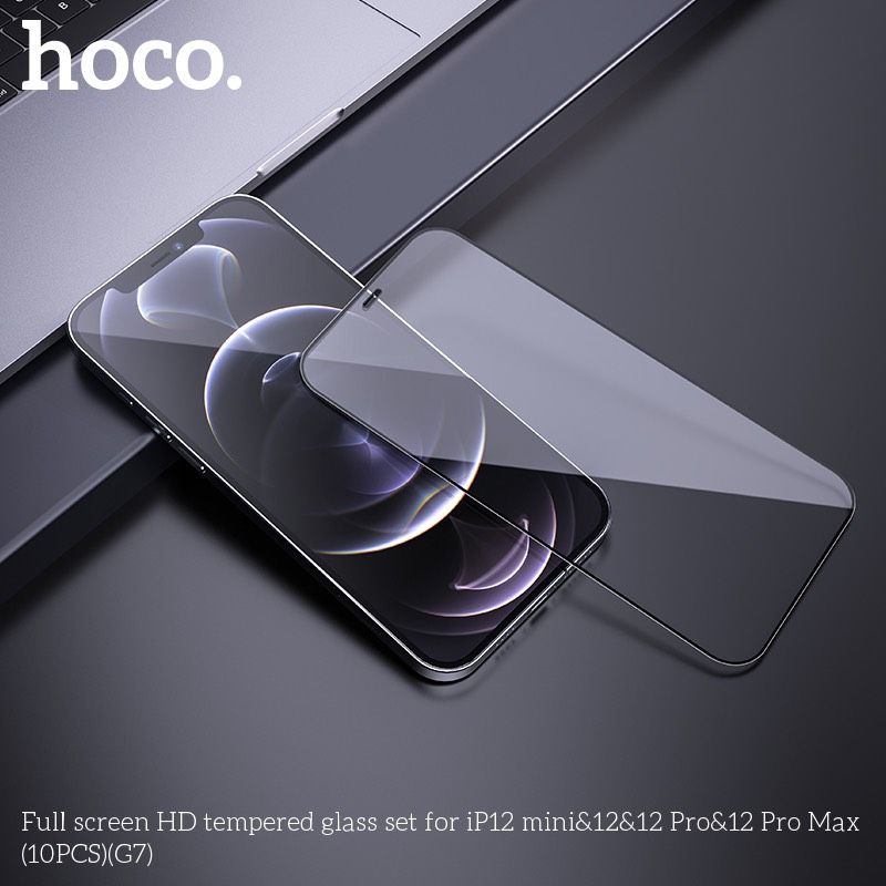 Kính Cường Lực Tràn Màn HD Hoco G7 iPhone 12 10c/hộp