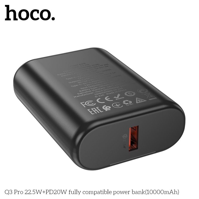 Pin Sạc Dự Phòng Sạc Nhanh Hoco Q3 Pro  20w