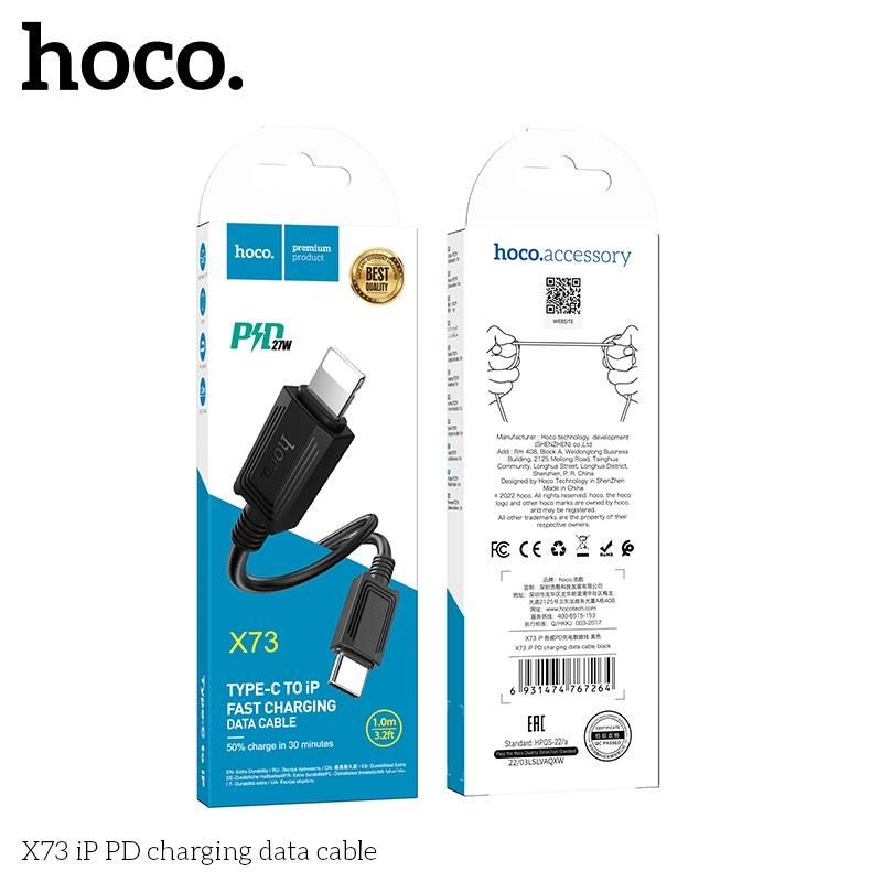 Cáp Sạc Hoco X73  L (PD 27W)