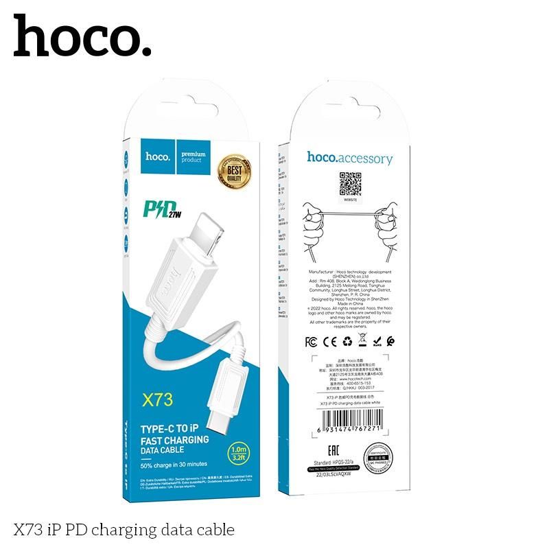 Cáp Sạc Hoco X73  L (PD 27W)