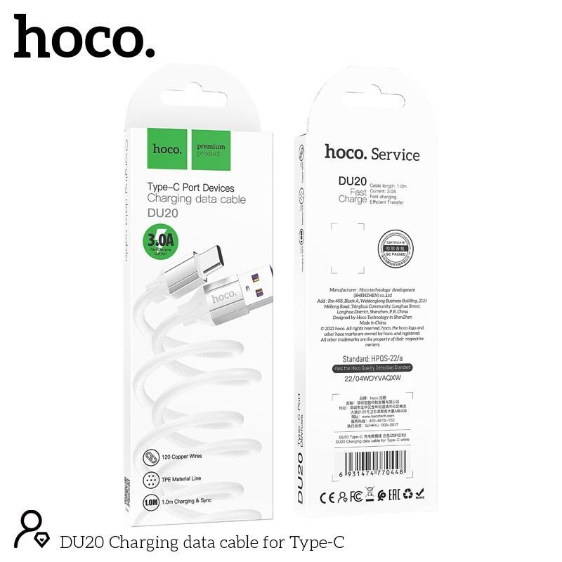 Cáp Sạc Hoco DU20 TypeC (3.0A)