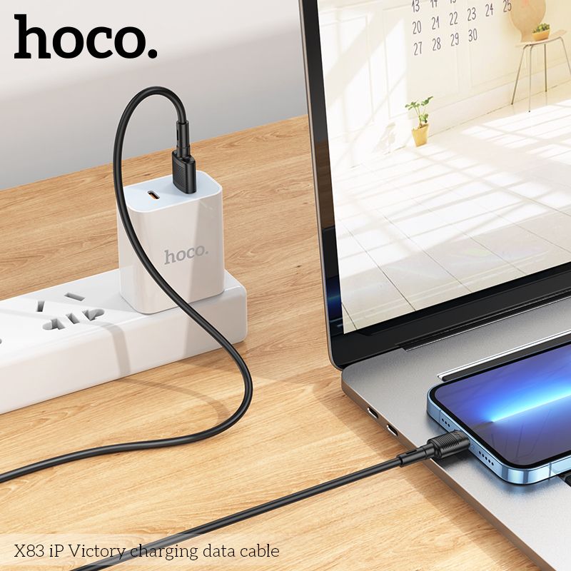 Cáp sạc Hoco X83 L 1m