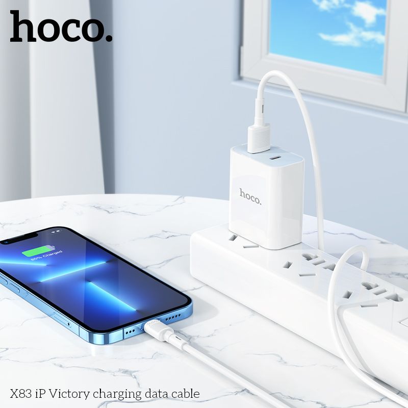 Cáp sạc Hoco X83 L 1m
