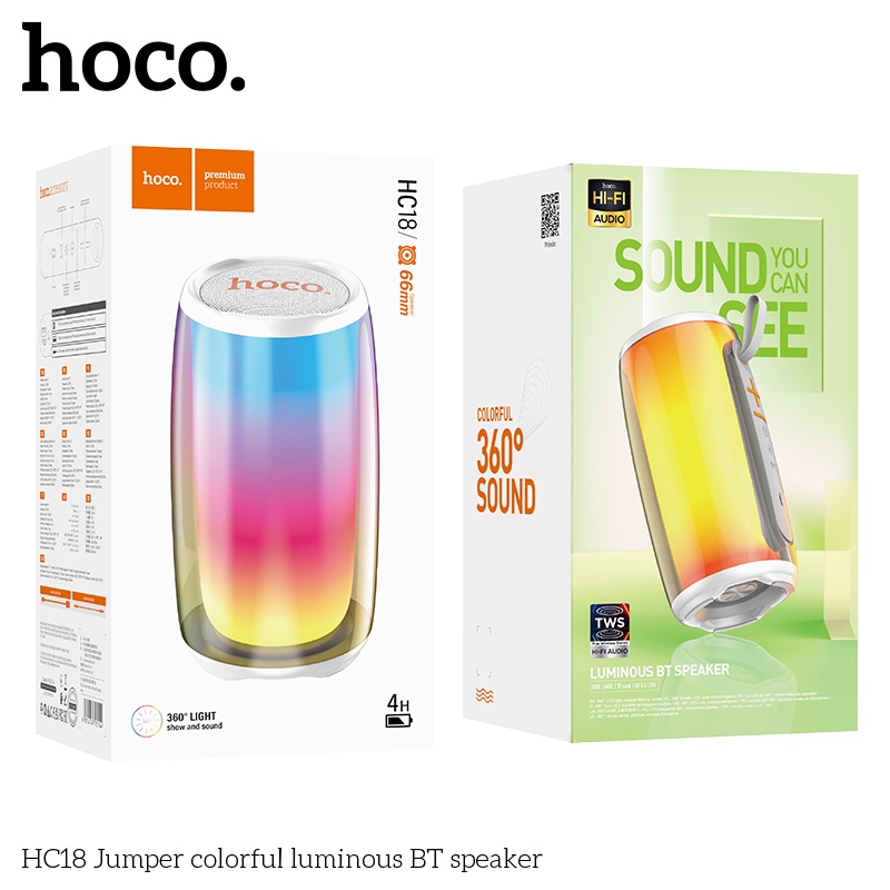 Loa Học HC18 Jumper Dạ Quang Nhiều Màu Sắc