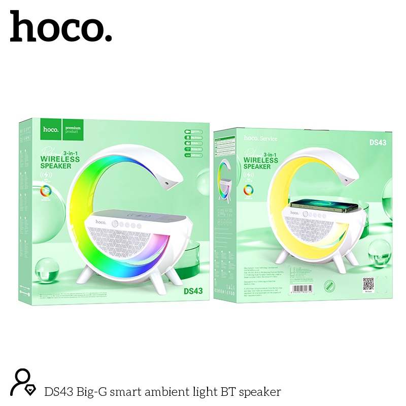 Loa Bluetooth Big-G Đèn Ambient Thông Minh DS43 HoCo