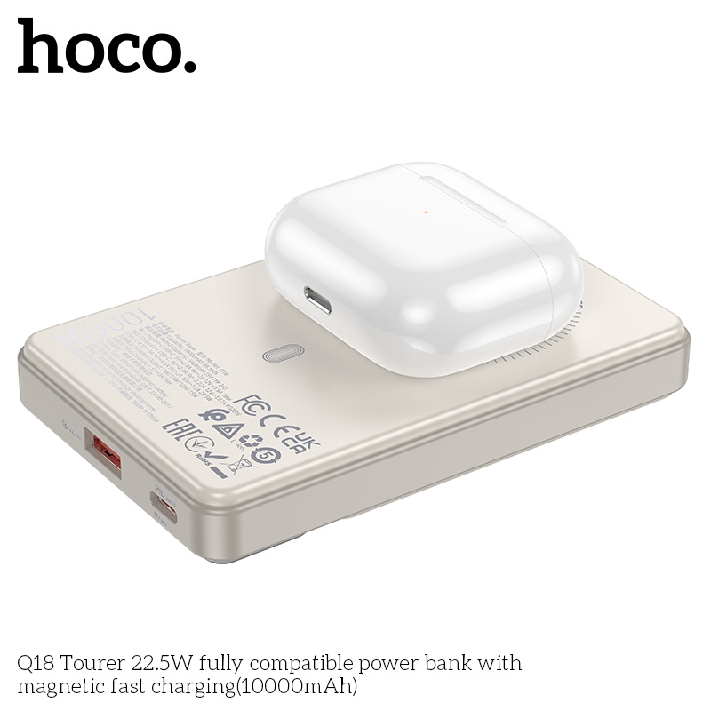 Pin sạc dự phòng sạc nhanh Hoco Q18 10.000mAh