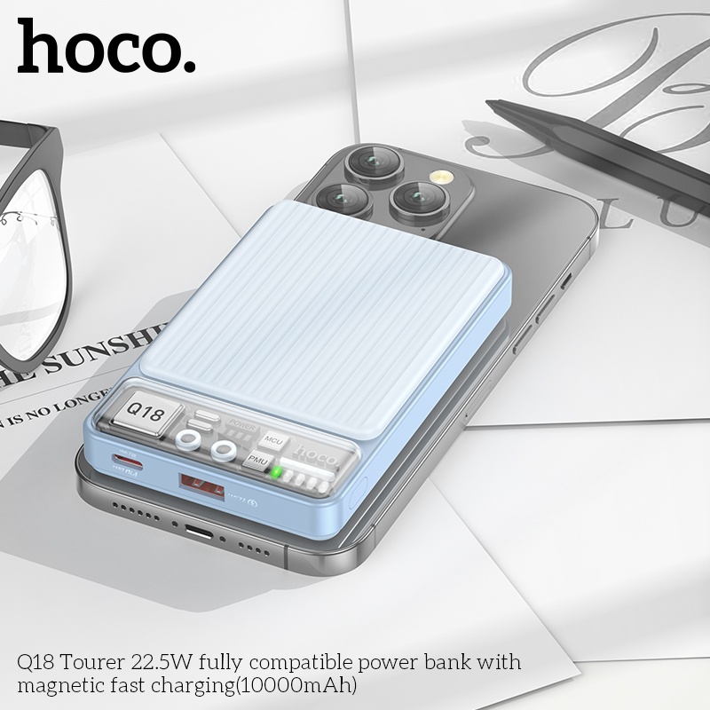 Pin sạc dự phòng sạc nhanh Hoco Q18 10.000mAh