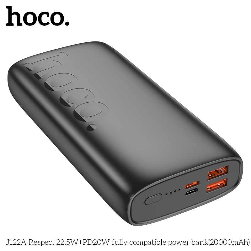 Pin sạc dự phòng sạc nhanh Hoco J122A (20.000mAh) 22.5W+PD20W