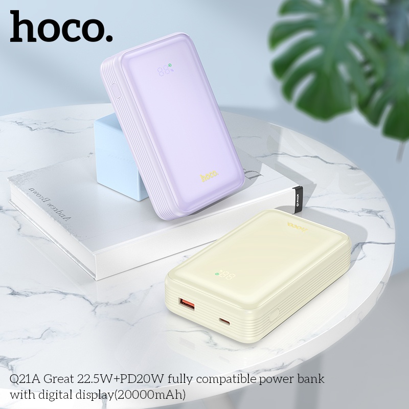 Pin sạc dự phòng sạc nhanh Hoco Q21A 20.000mAh