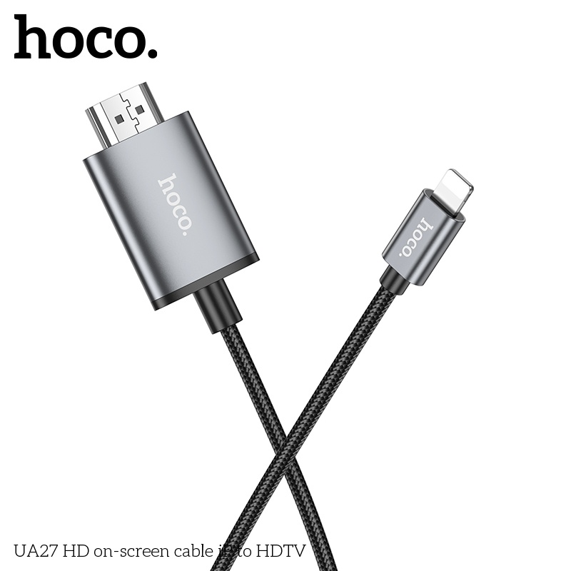 Cáp màn hình HD iphone sang HDTV UA27 lightning