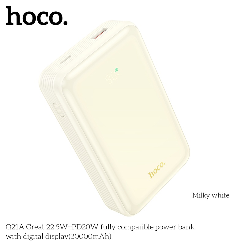 Pin sạc dự phòng sạc nhanh Hoco Q21A 20.000mAh