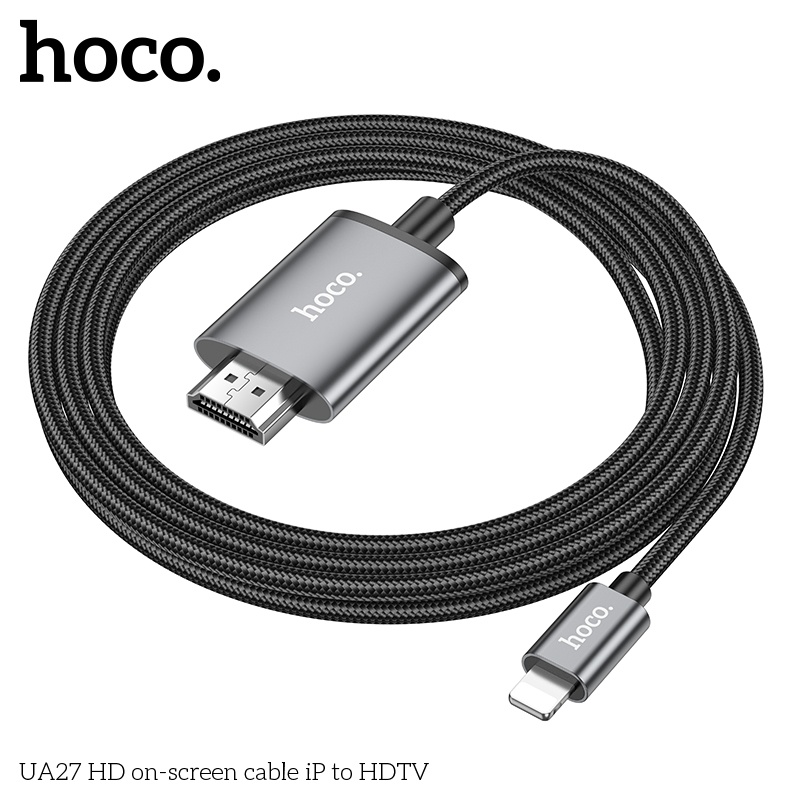 Cáp màn hình HD iphone sang HDTV UA27 lightning