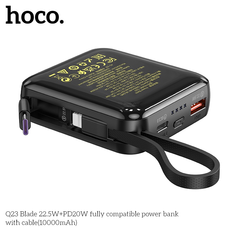 Pin sạc dự phòng sạc nhanh Hoco Q23 10.000mAh PD20W QC3.0