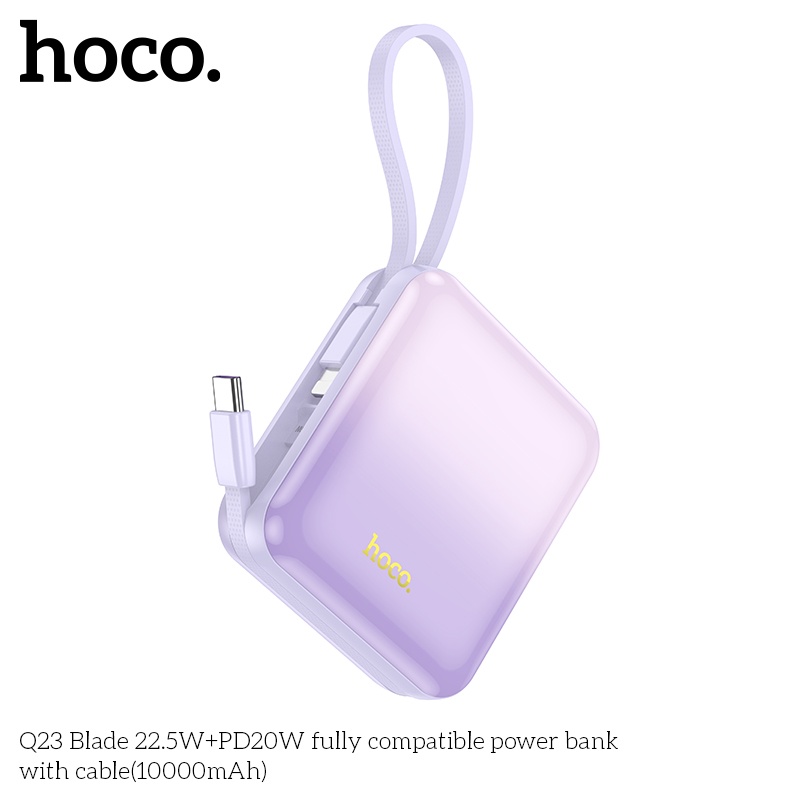 Pin sạc dự phòng sạc nhanh Hoco Q23 10.000mAh PD20W QC3.0