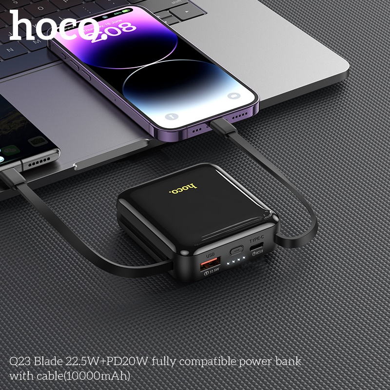 Pin sạc dự phòng sạc nhanh Hoco Q23 10.000mAh PD20W QC3.0