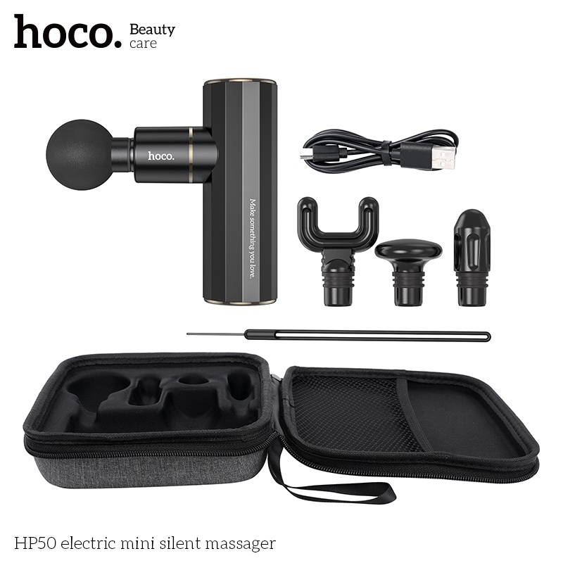 Máy mát xa điện cầm tay mini Hoco HP50