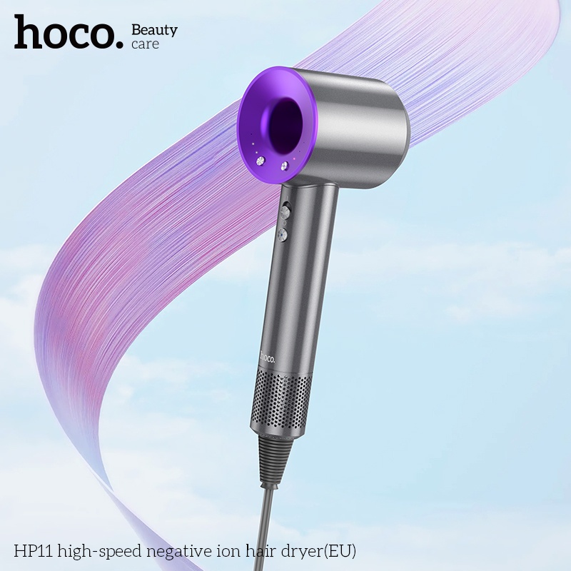 Máy sấy tóc ion âm tốc độ cao Hoco HP11